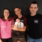 Carnet rose: Un nouveau dans la maison, bienvenue au petit Hugo