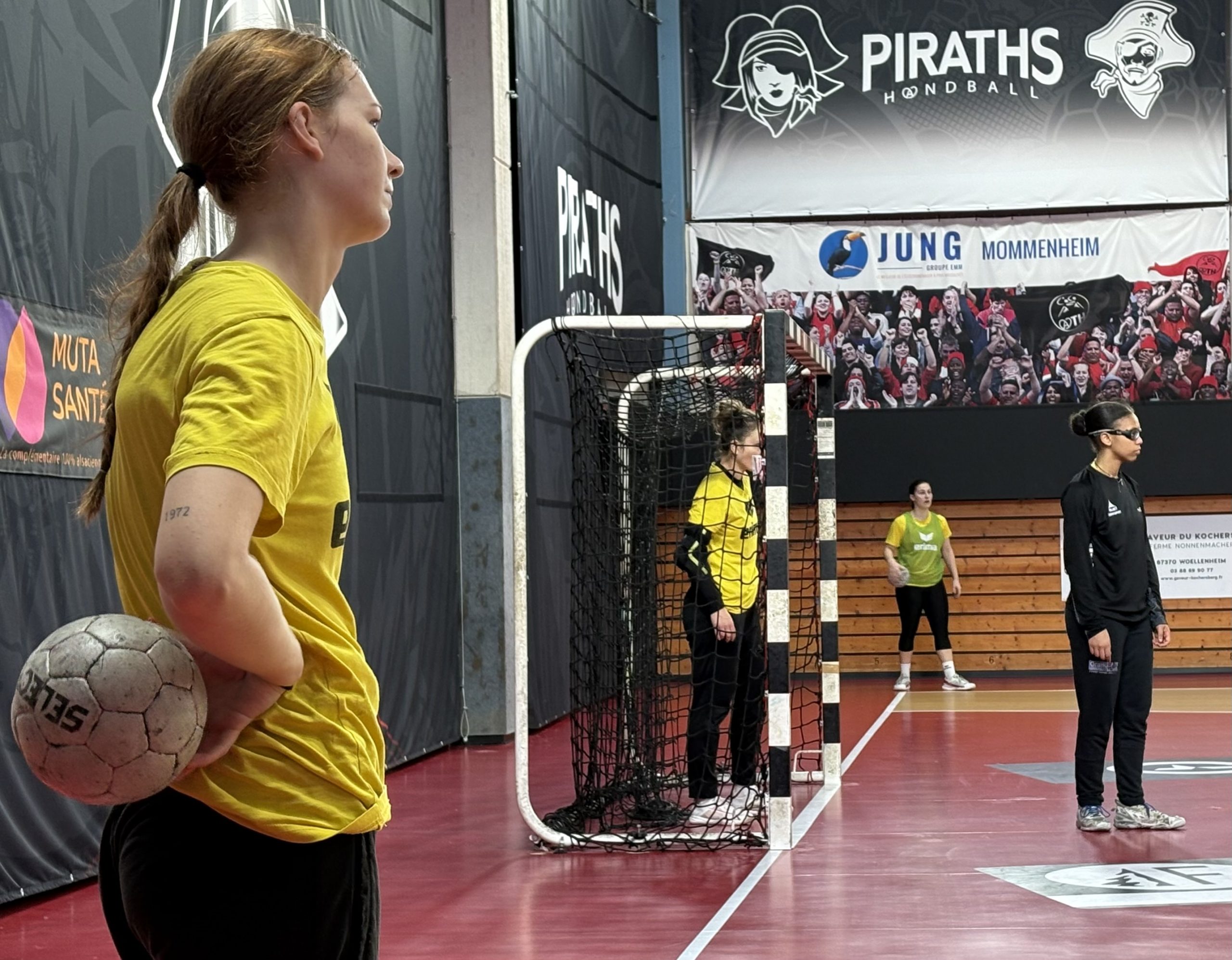 Handball Margaux Imhof Piraths Strasbourg ATH sur handbelles.fr