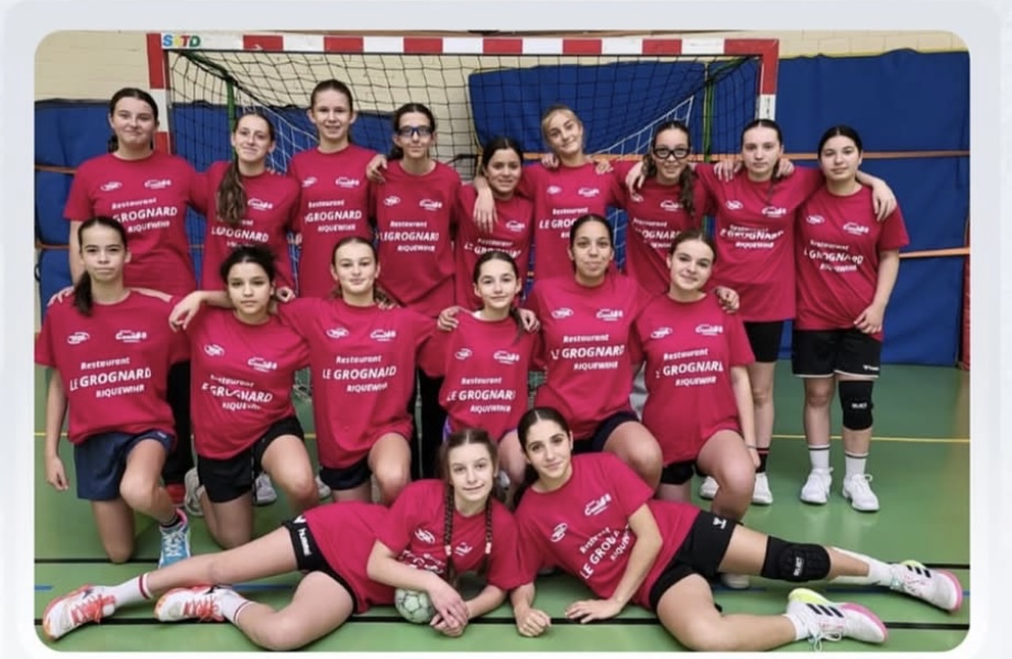 Handball féminin Intercomités sélection du Haut-Rhin sur handbelles.fr<br />
