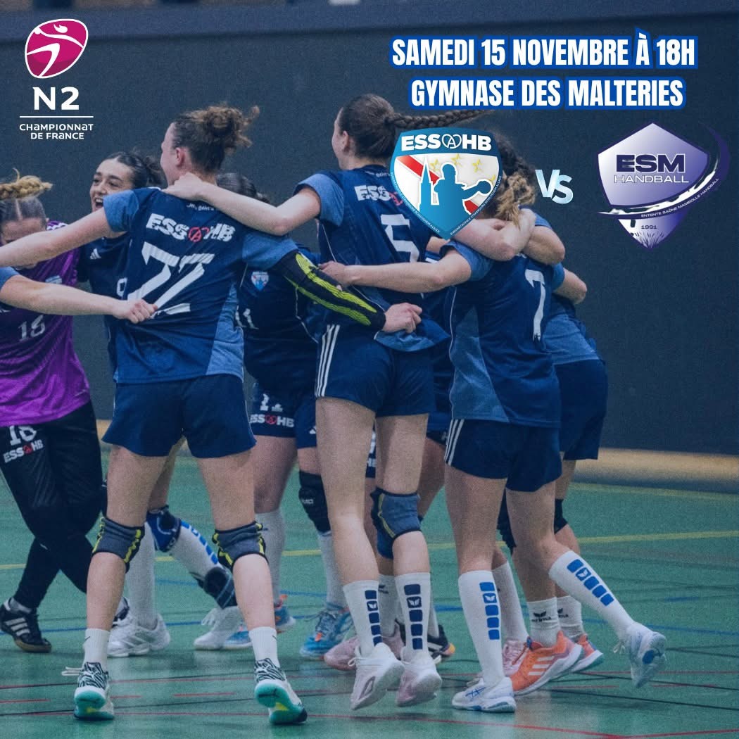 Handball féminin ESSAHB Strasbourg Le programme du week-end en Alsace sur handbelles.fr