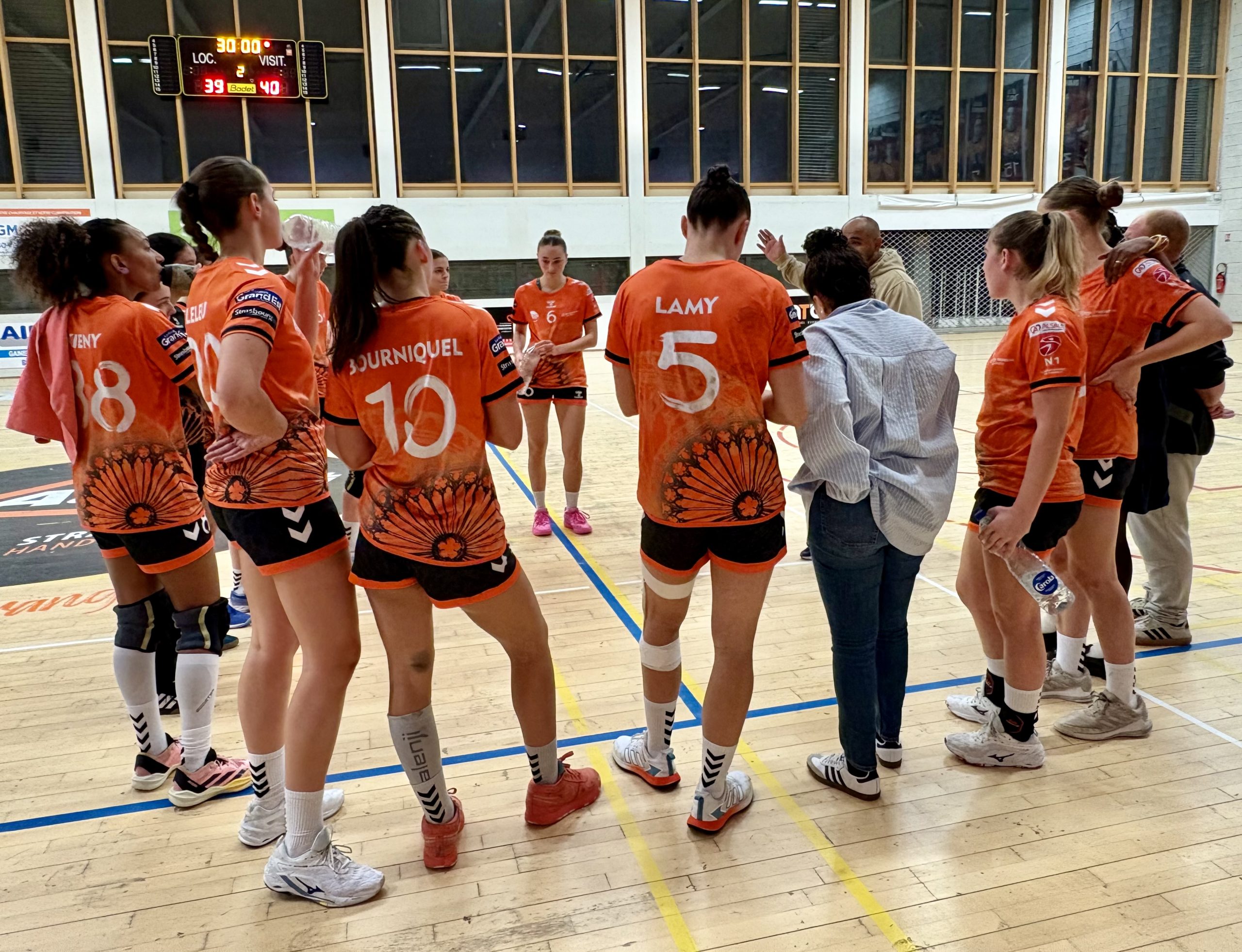handball féminin ASPTT Strasbourg sur handbelles.fr<br />

