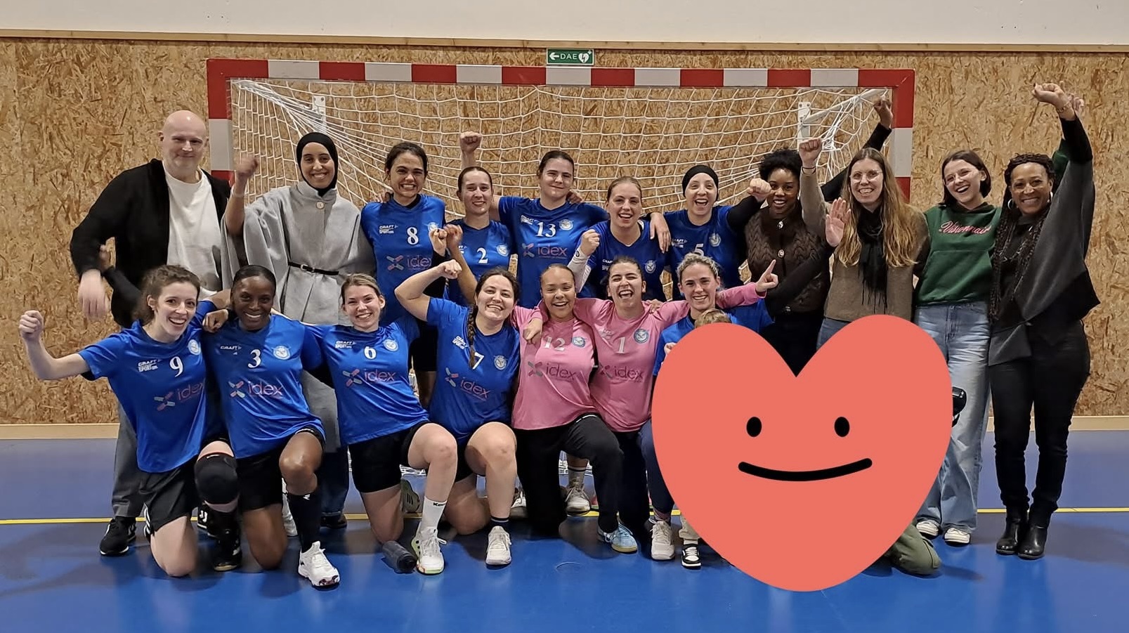 Handball féminin Coupe de France Saint-Louis sur handbelles.fr
