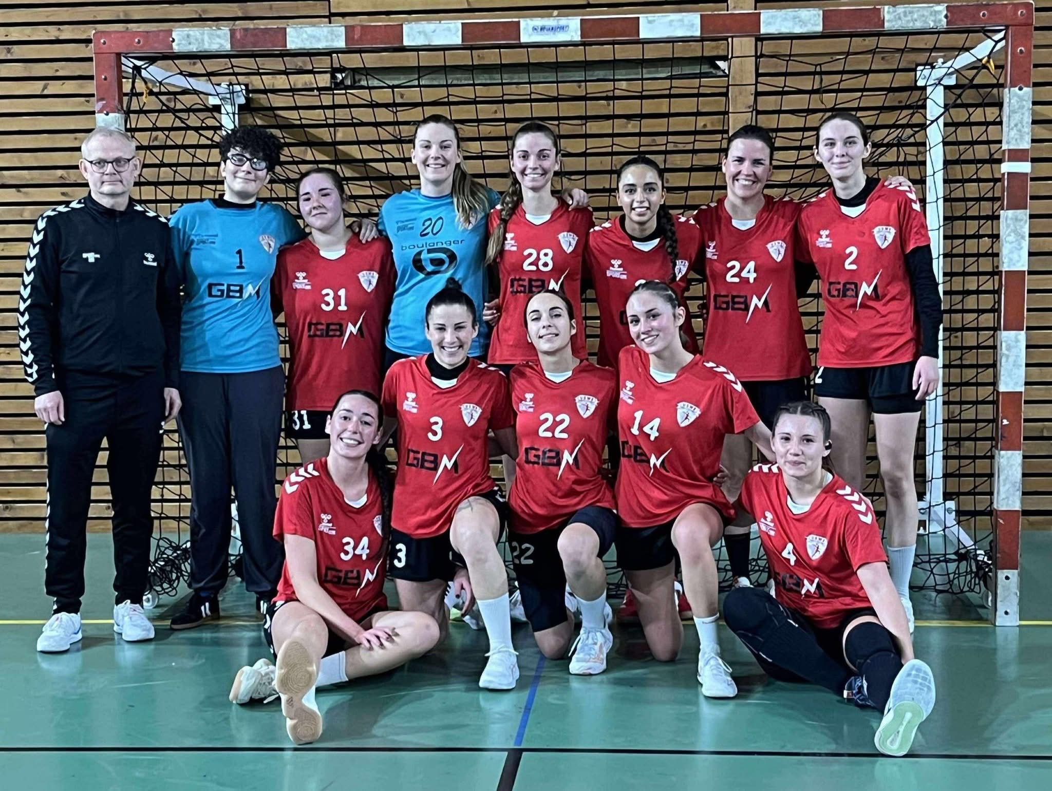 Handball féminin Coupe de France USWE Wittenheim/Ensisheim sur handbelles.fr