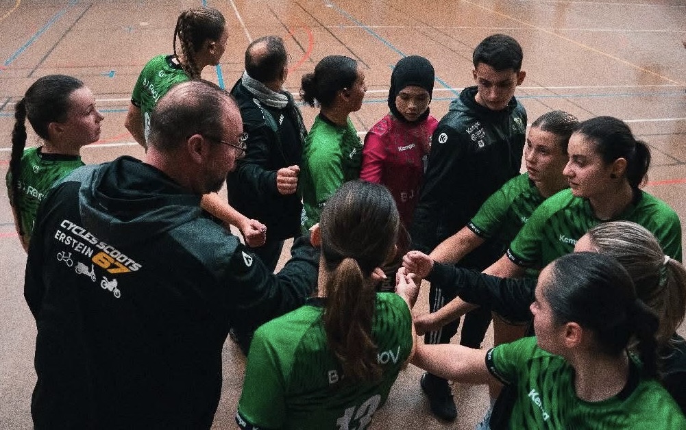 Handball féminin Coupe de France Rhinau sur handbelles.fr