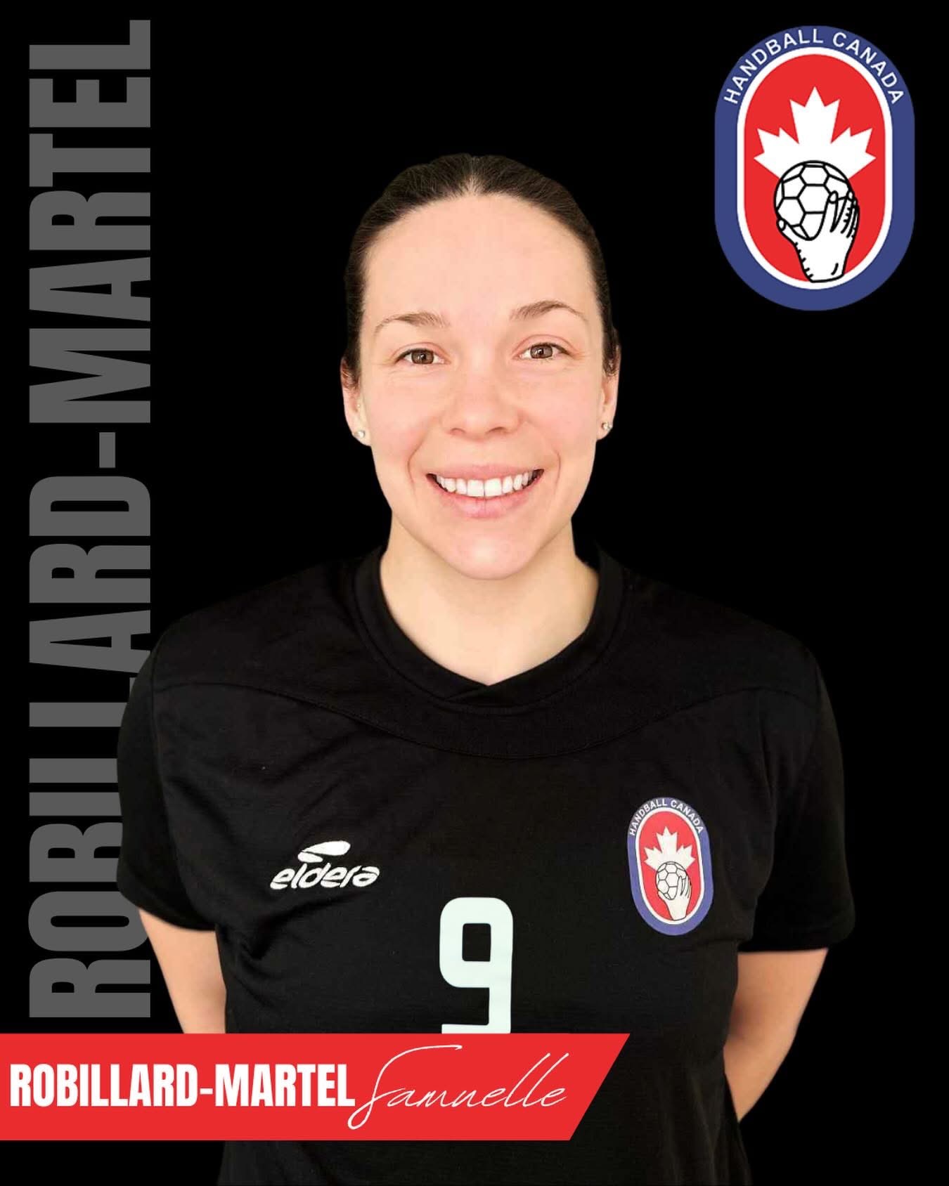 Handball féminin Canada Samuelle Robillard-Martel sur handbelles.fr