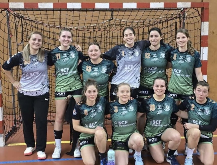 Handball féminin Coupe de France Barr sur handbelles.fr
