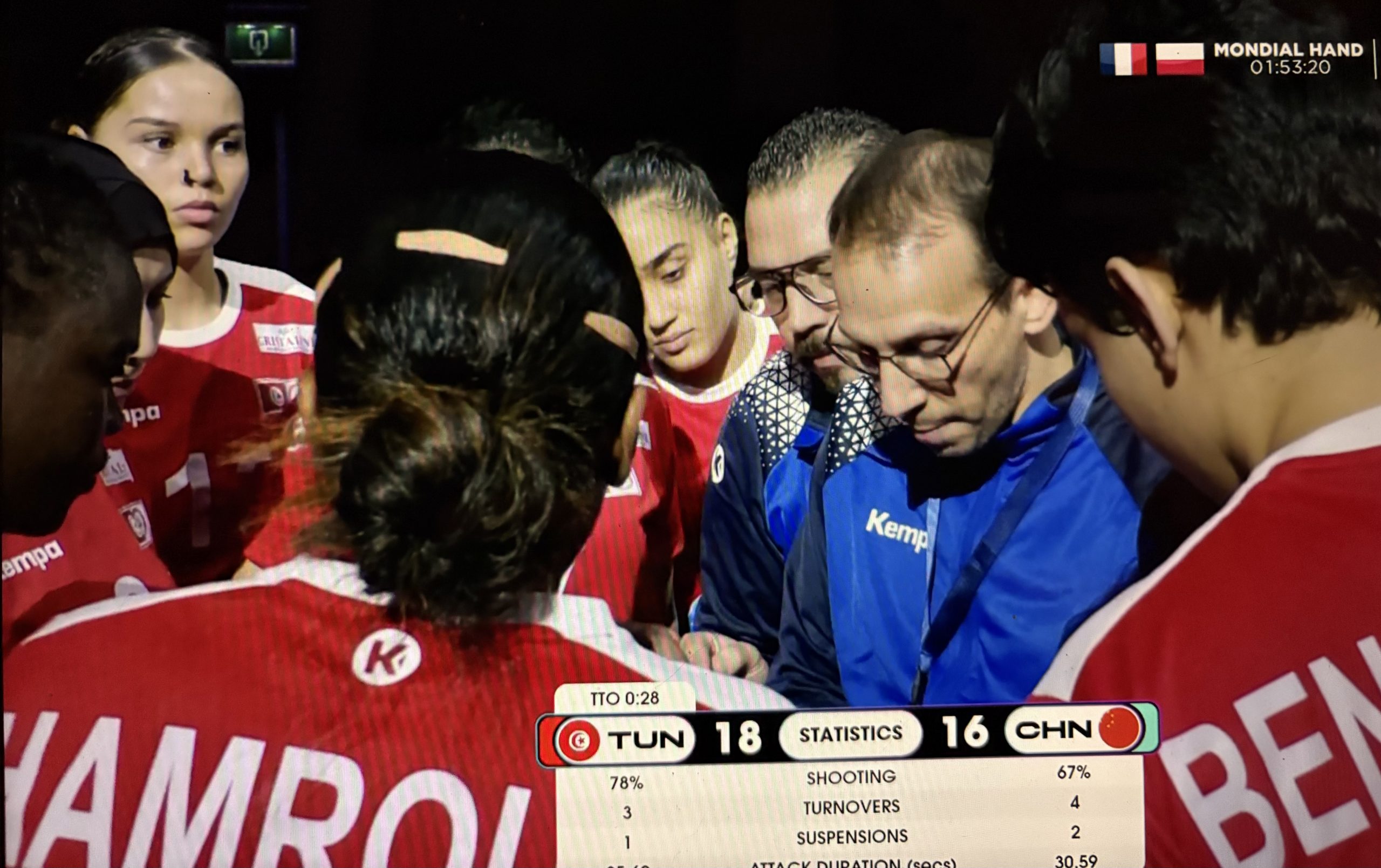 Yosr Mostefaoui, handball Tunisie, Mondial, Strasbourg ATH sur handbelles.fr<br />
