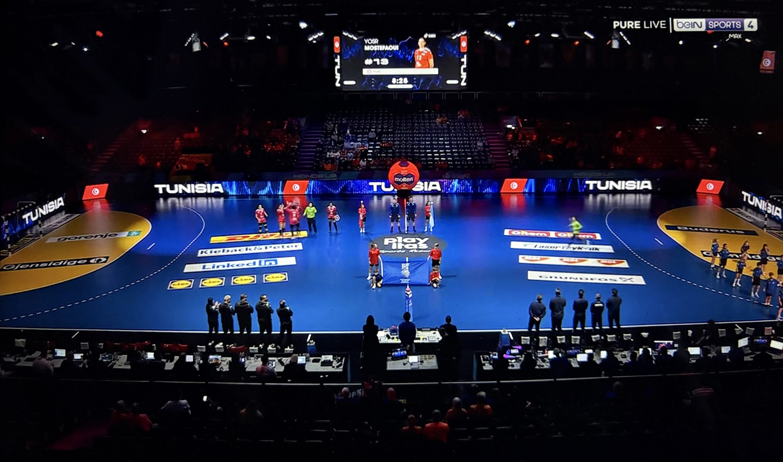 Yosr Mostefaoui, handball Tunisie, Mondial, Strasbourg ATH sur handbelles.fr<br />
