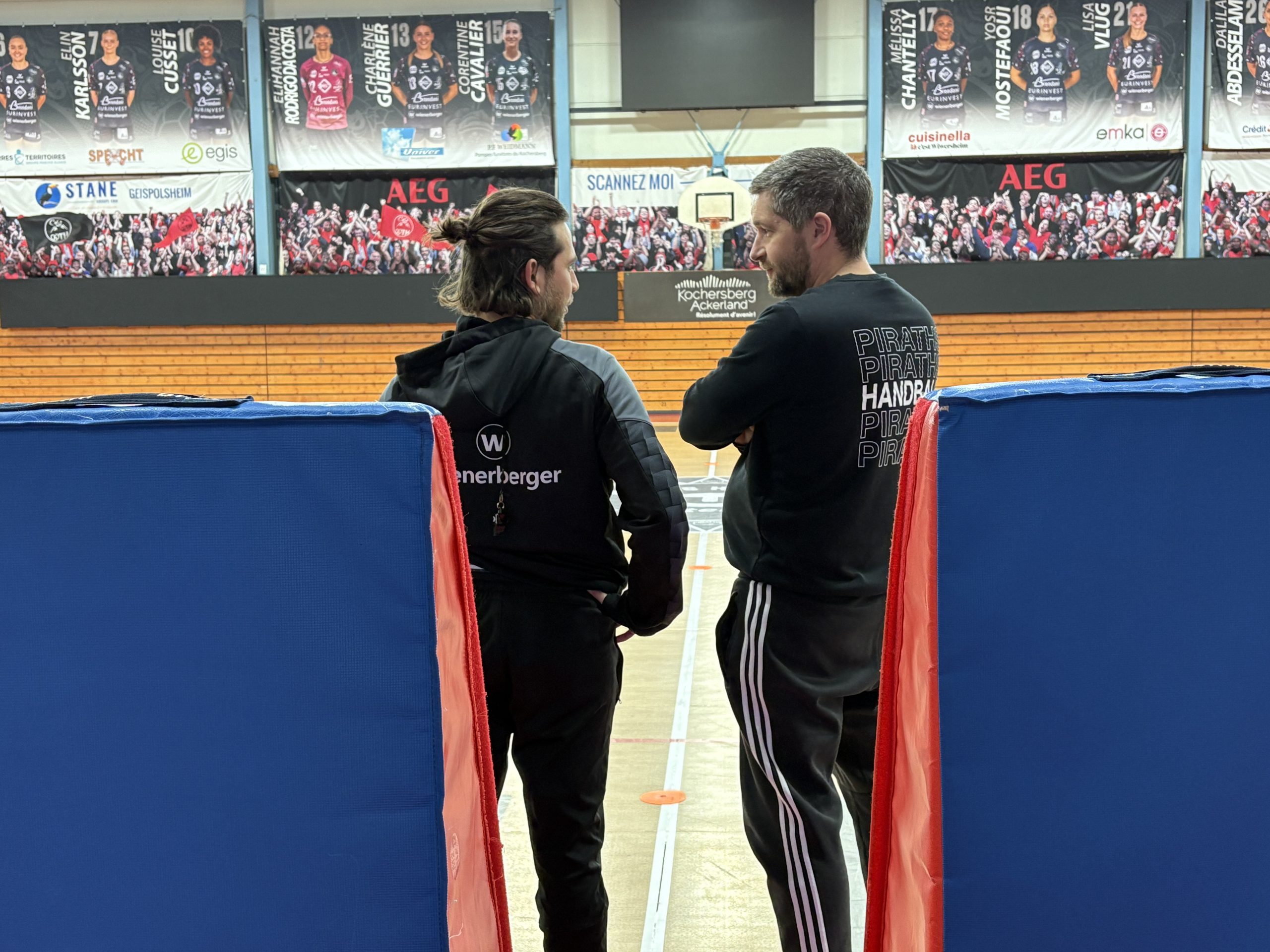 Aurélien Duraffourg, Louis Chaudeur Handball Piraths Strasbourg ATH sur handbelles.fr