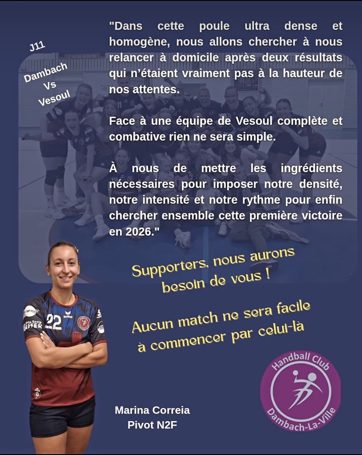 Dambach handball sur handbelles.fr