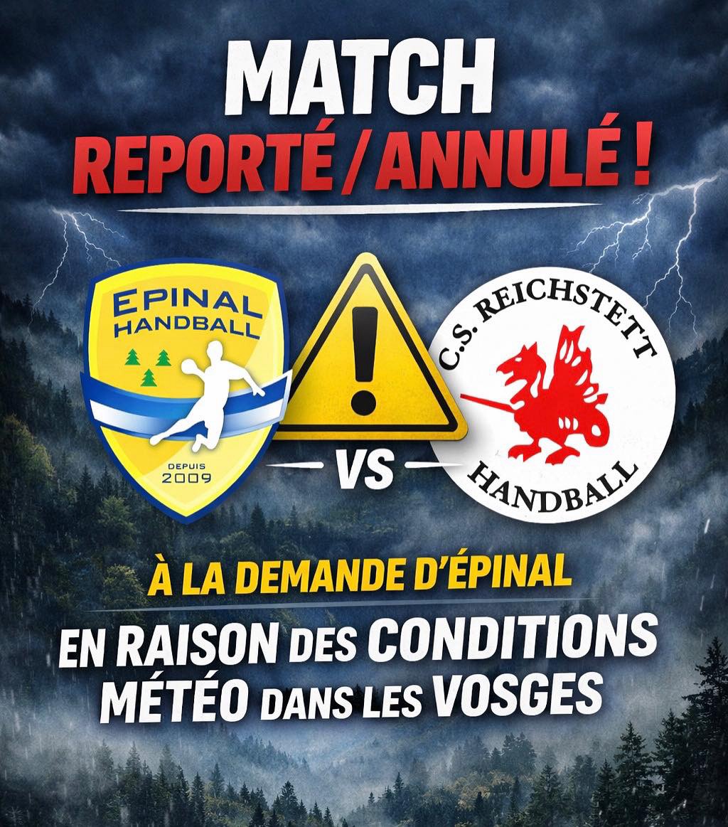 Handball Reichstett Le programme du week-end sur handbelles.fr