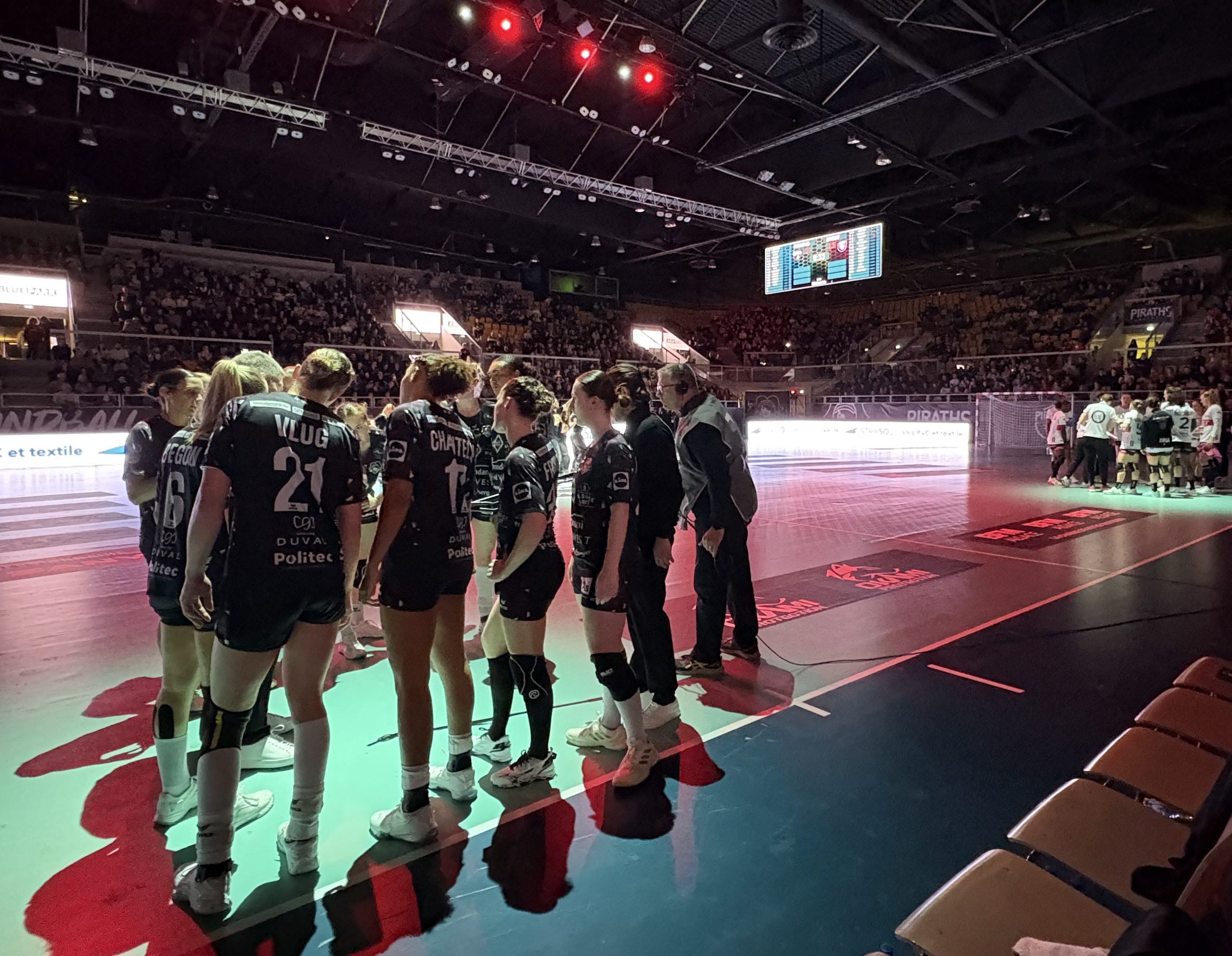 Piraths Strasbourg ATH - Brest handball au Rhenus sur handbelles.fr