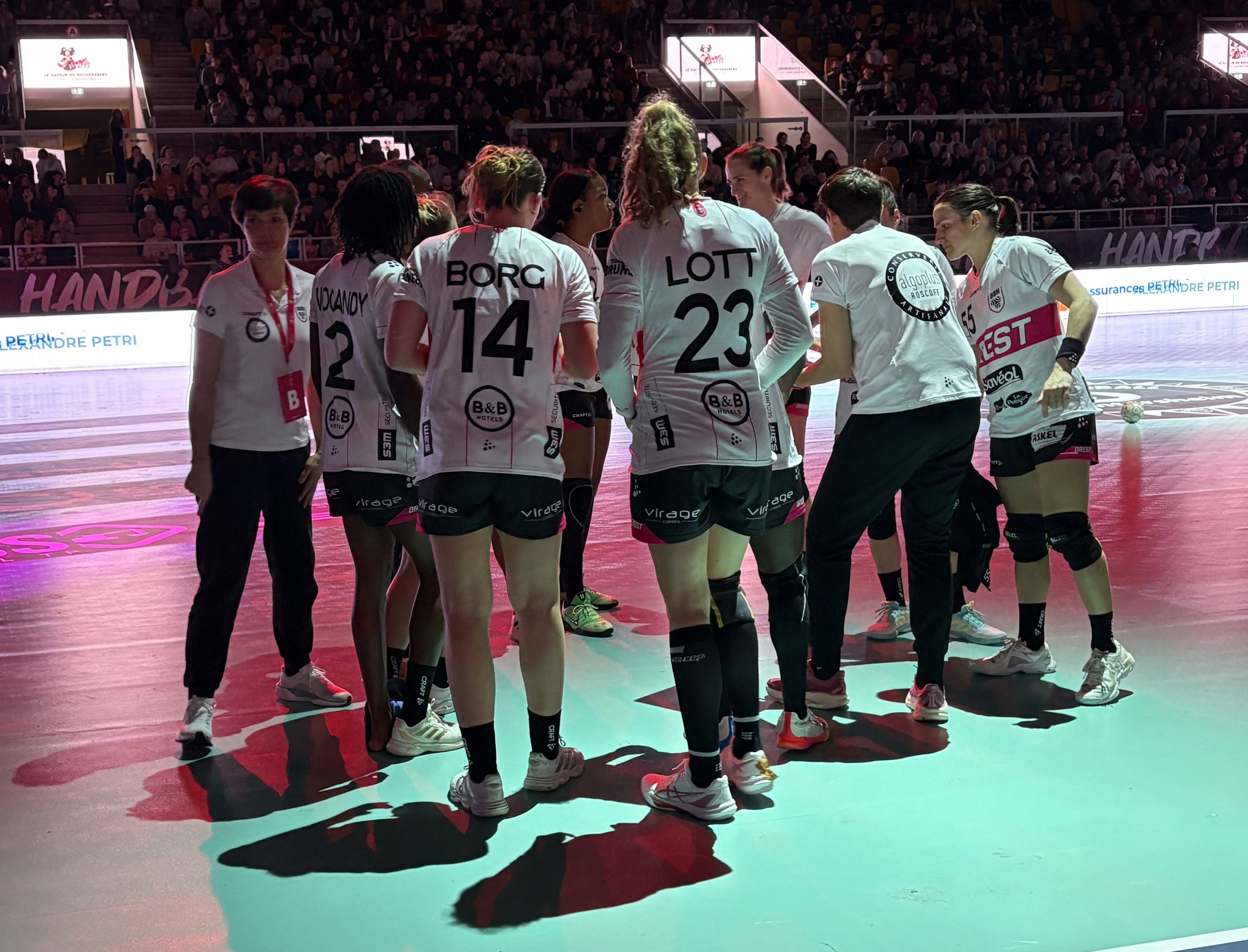 BBH Piraths Strasbourg ATH - Brest handball au Rhenus sur handbelles.fr