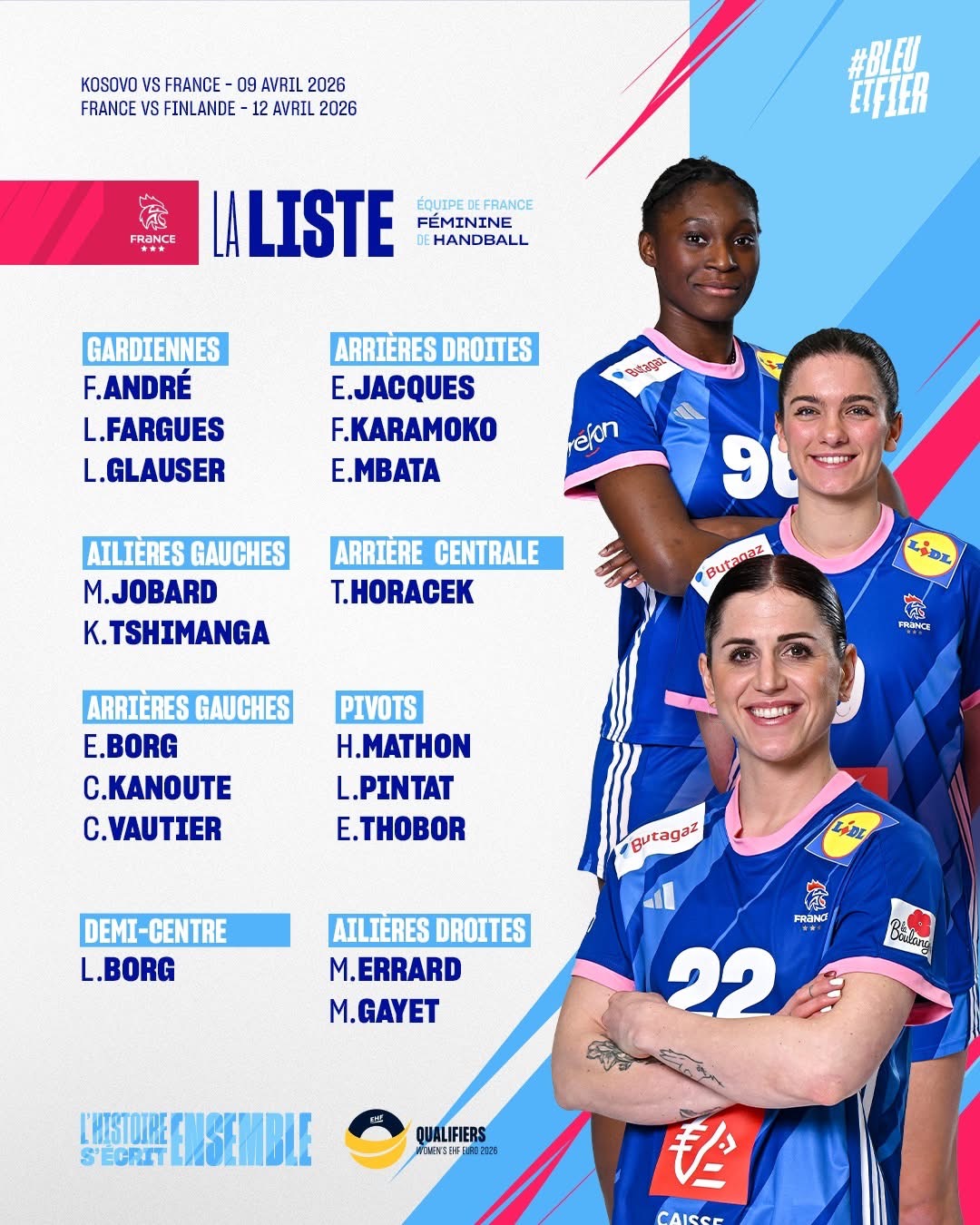 Léa Fargues Piraths Strasbourg ATH équipe de France de handball sur handbelles.fr