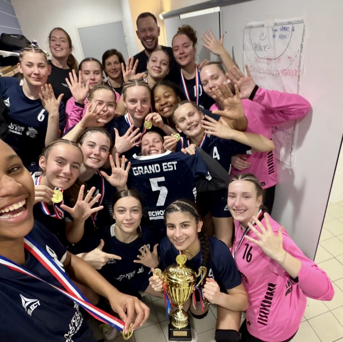 Grand Est handball Interligues sur handbelles.fr