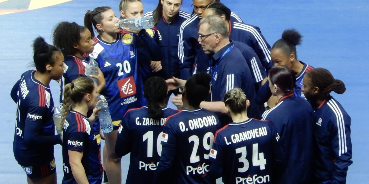 L&rsquo;équipe de France à Strasbourg en octobre