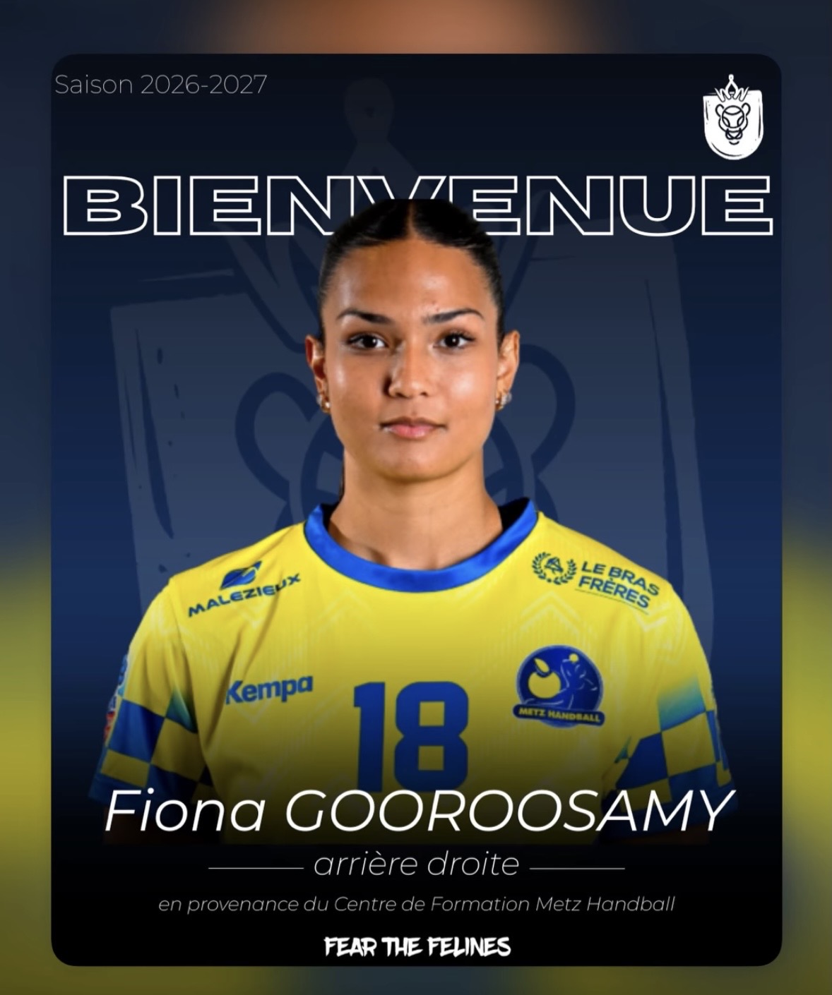 Fiona Gooroosamy handball sur handbelles.fr