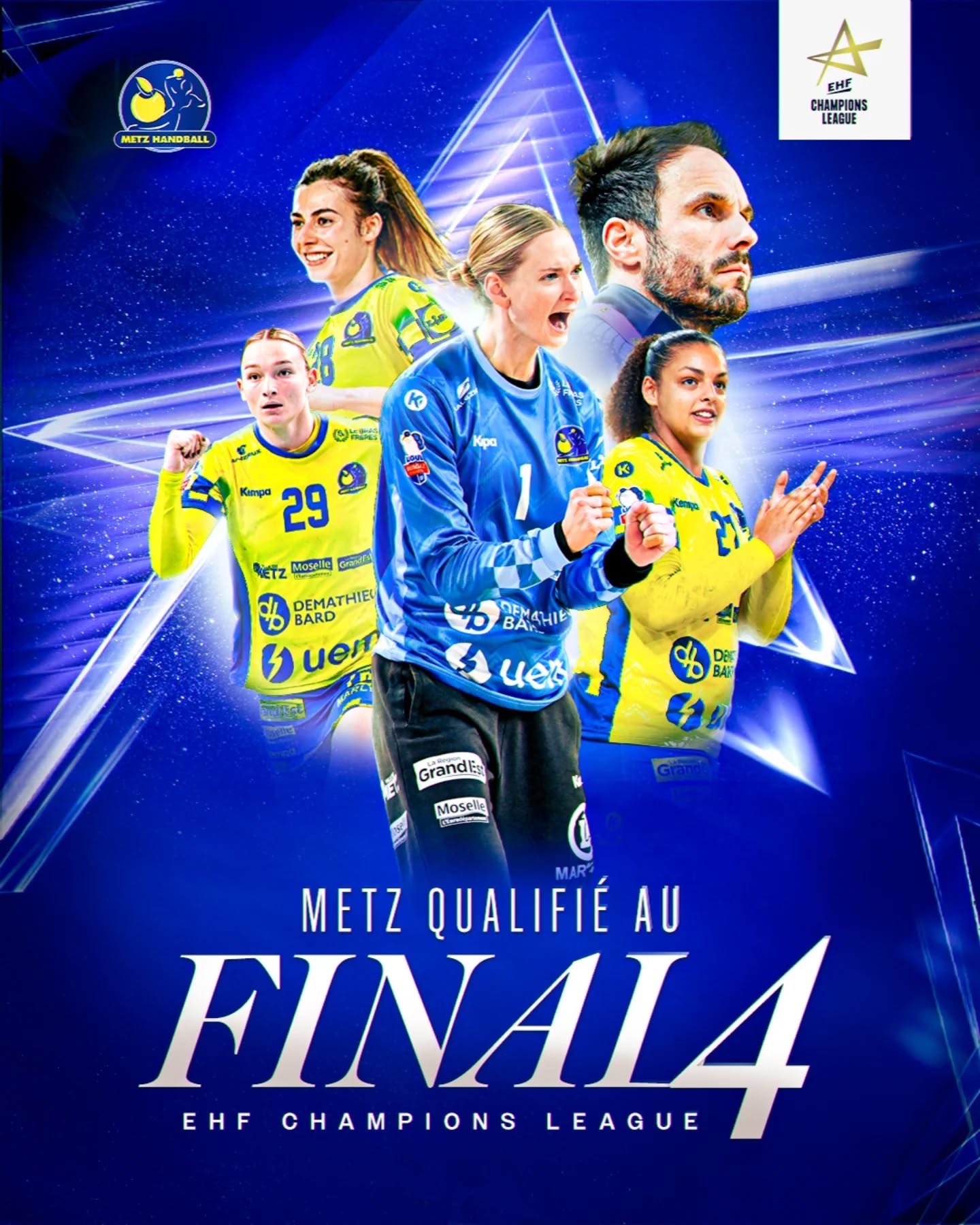 Metz handball Final 4 Ligue des champions sur handbelles.fr