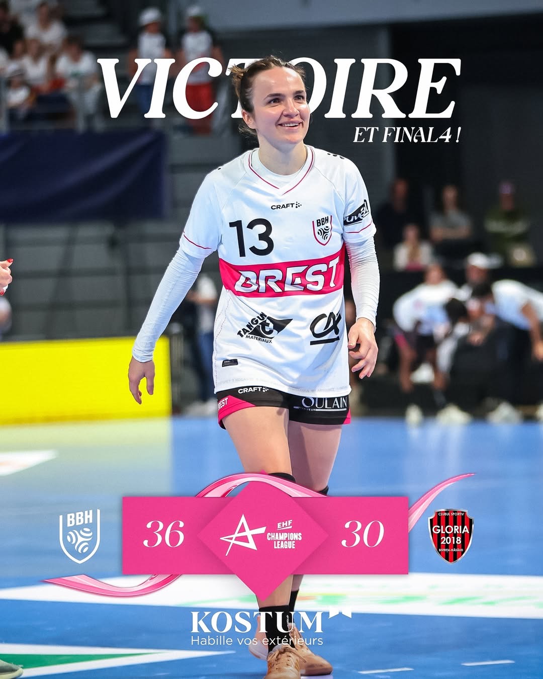 Brest handball Final 4 Ligue des champions sur handbelles.fr