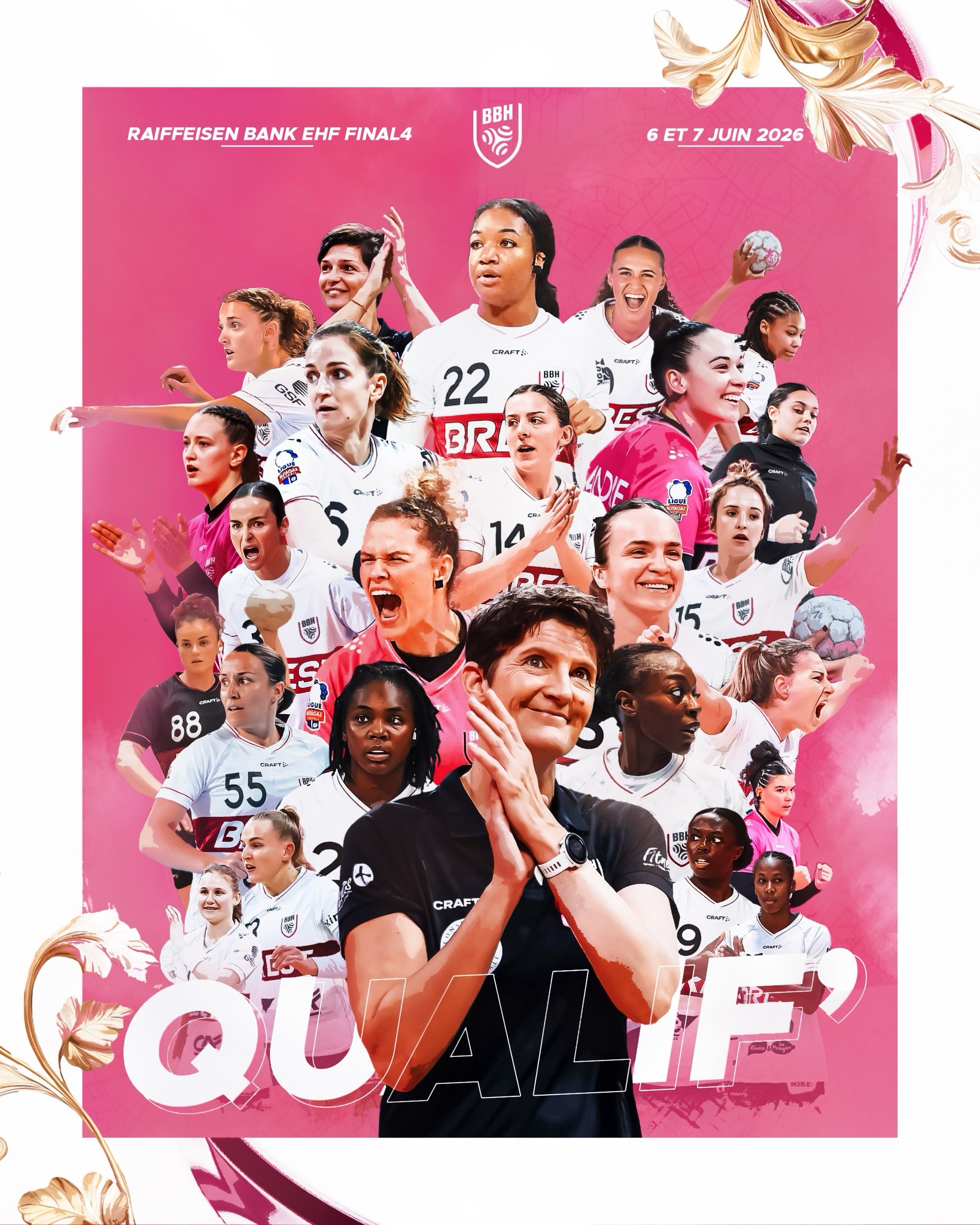 Brest handball Final 4 Ligue des champions sur handbelles.fr