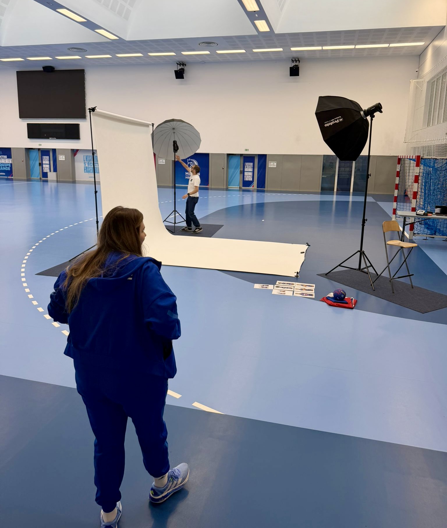 Léa Fargues Piraths Strasbourg ATH en équipe de France de handball sur handbelles.fr