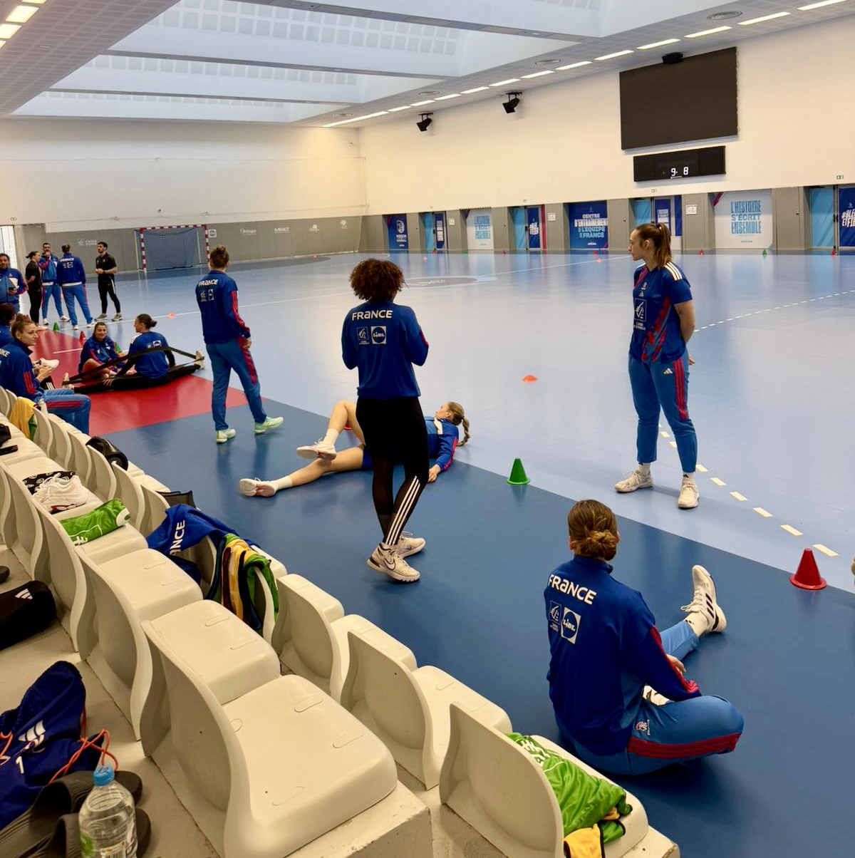 Léa Fargues Piraths Strasbourg ATH en équipe de France de handball sur handbelles.fr