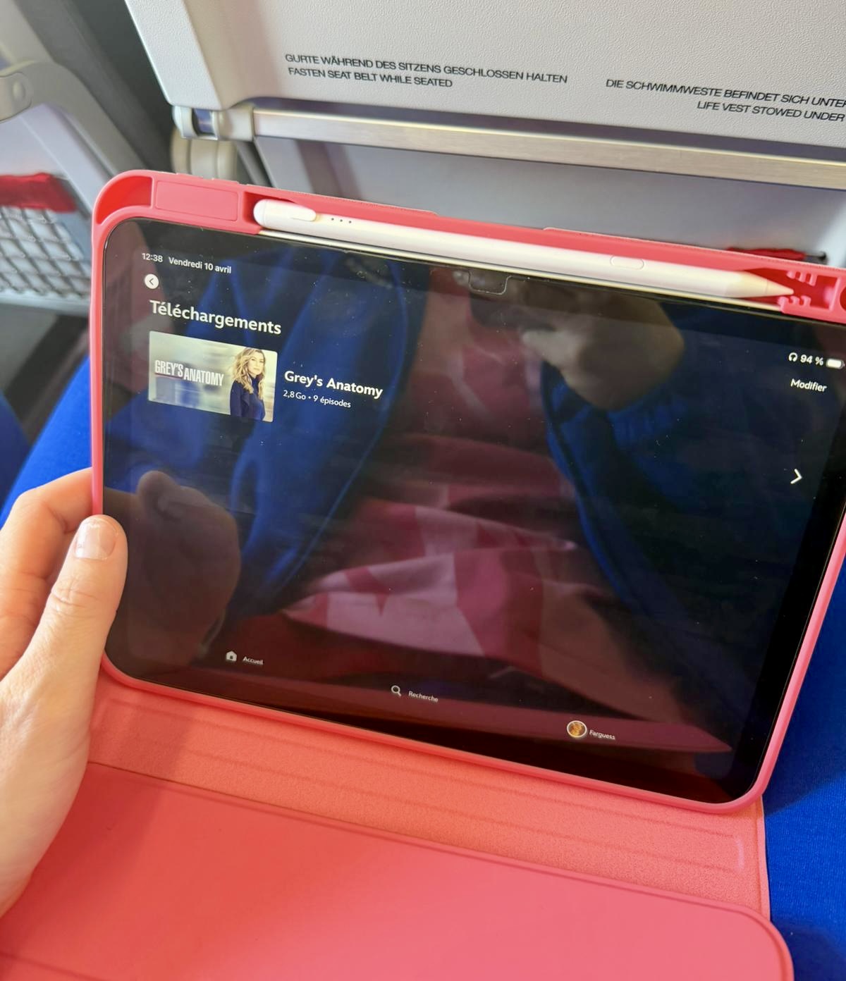 Léa Fargues Piraths Strasbourg ATH en équipe de France de handball sur handbelles.fr