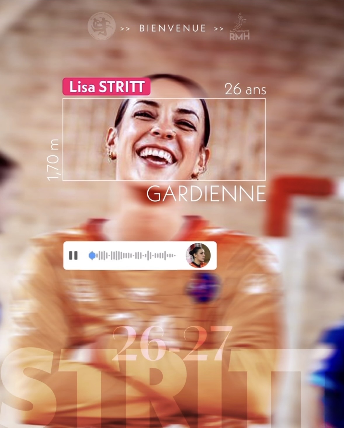 Lisa Stritt Rennes Handball sur handbelles.fr
