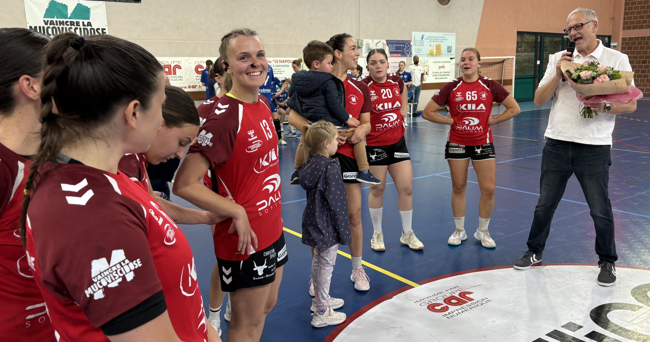 Perrine Pratelli Reichstett handball sur handbelles.fr