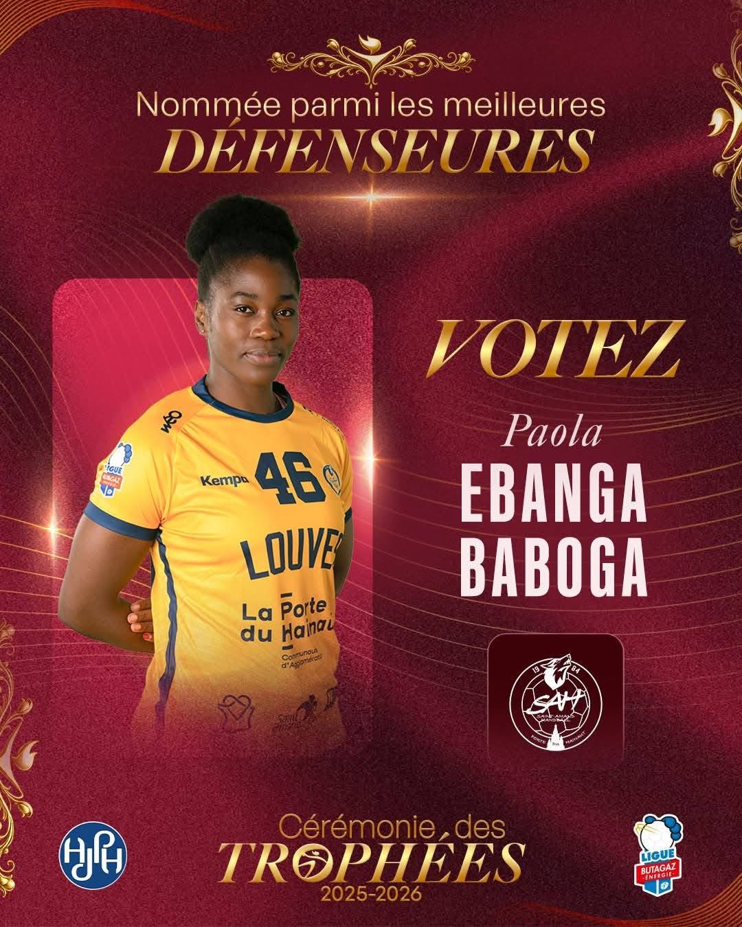 Paola Ebanga Baboga (Saint-Amand) Handball sur handbelles.fr