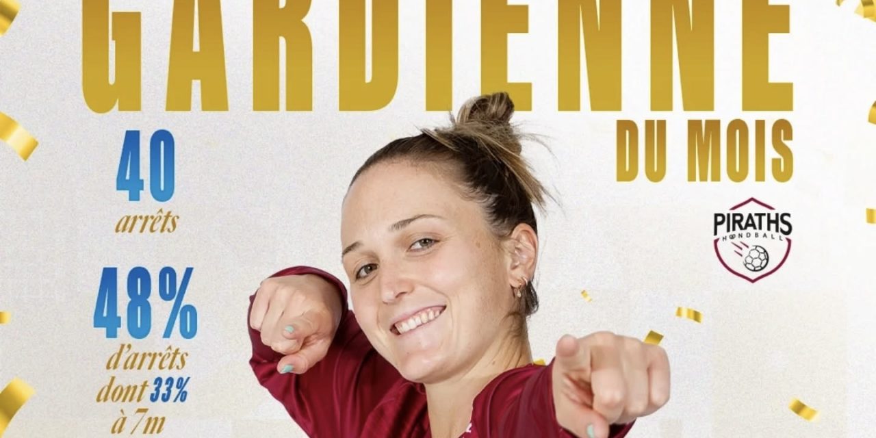 Léa Fargues gardienne du mois d’avril