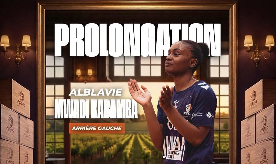 Alblavie Mwadi Kabamba reste à Pessac