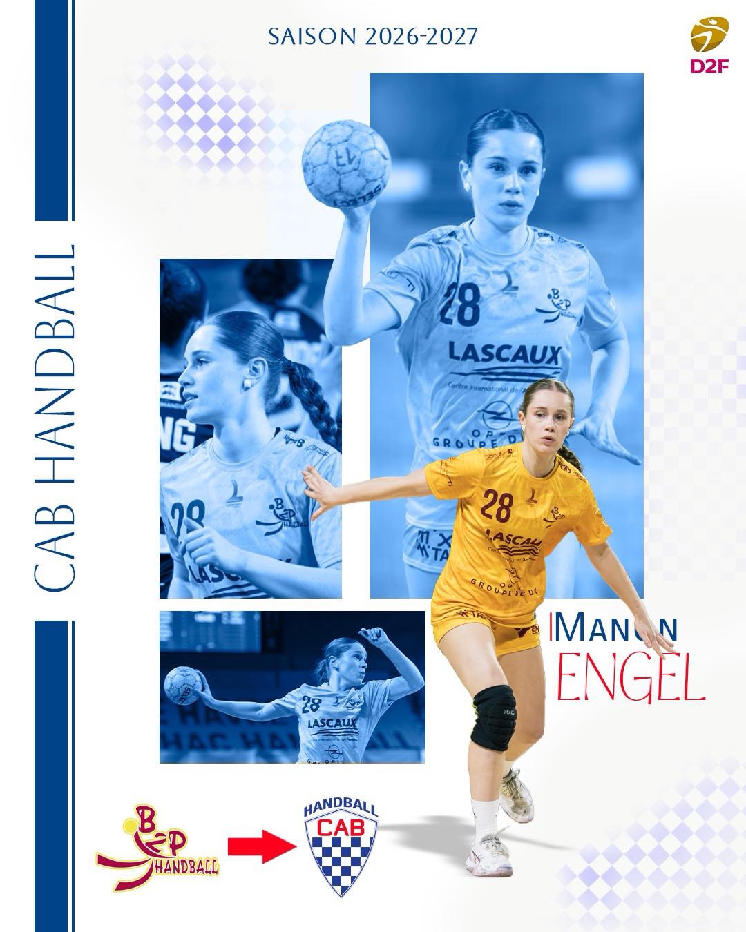 Manon Engel Bègles Handball sur handbelles.fr