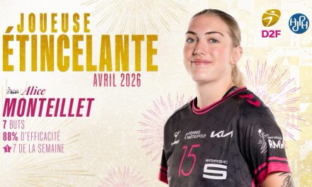 Alice Monteillet joueuse étincelante d’avril