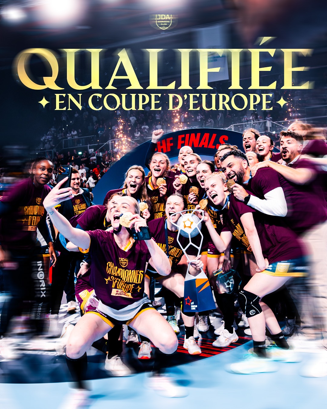 Coupe d’Europe Dijon Handball sur handbelles.fr