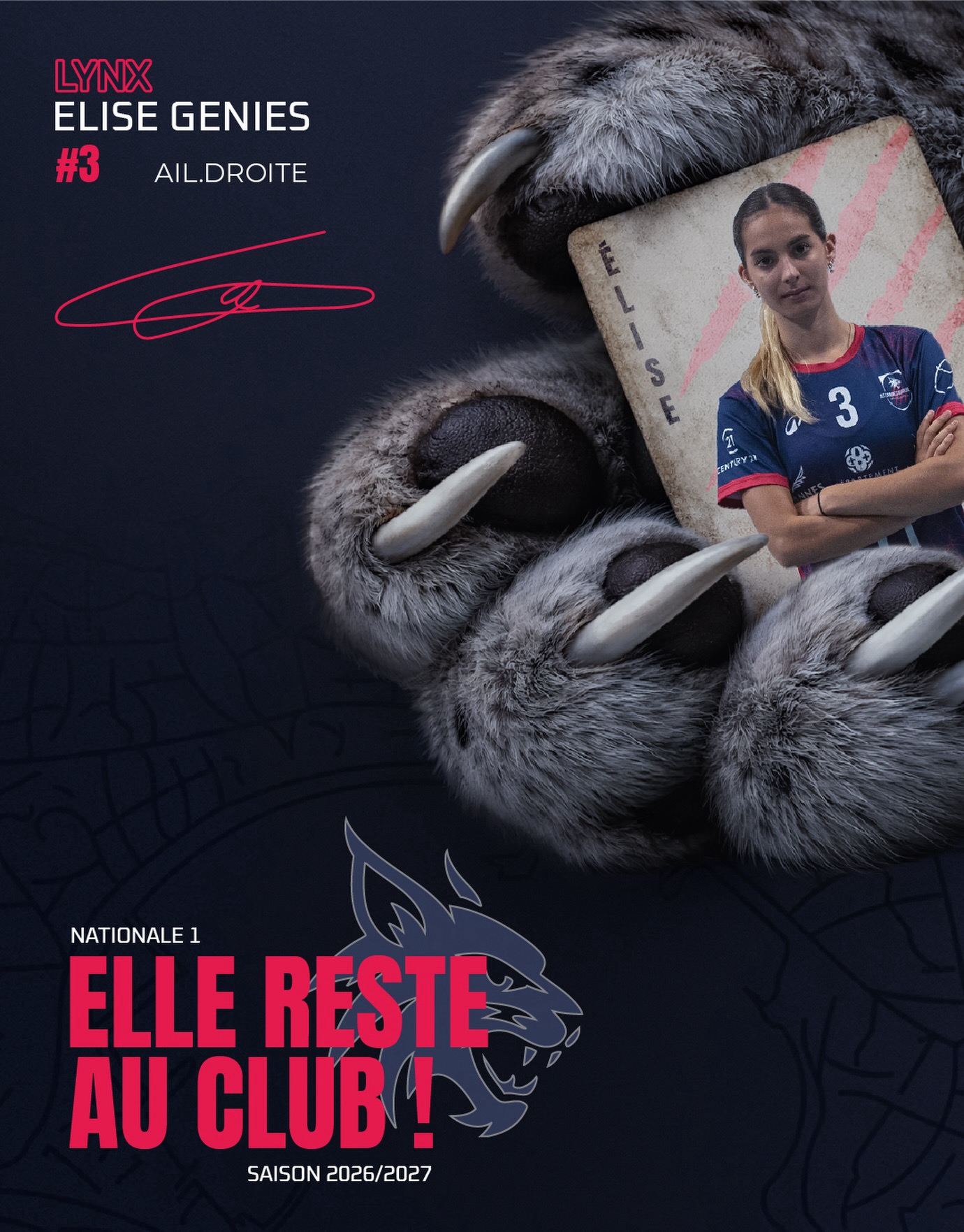 Élise Genies Cannes Handball sur handbelles.fr