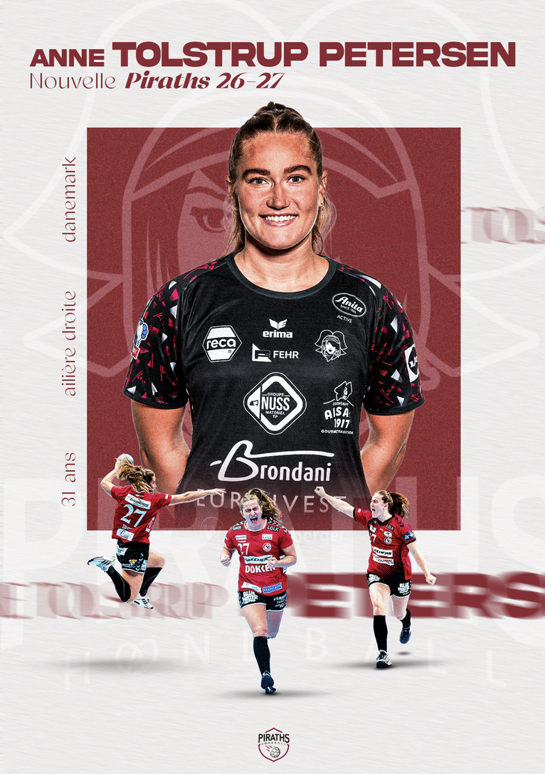 Anne Tolstrup Petersen Piraths Strasbourg ATH handball sur handbelles.fr