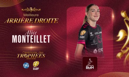 Alice Monteillet, meilleure arrière droite de D2 !