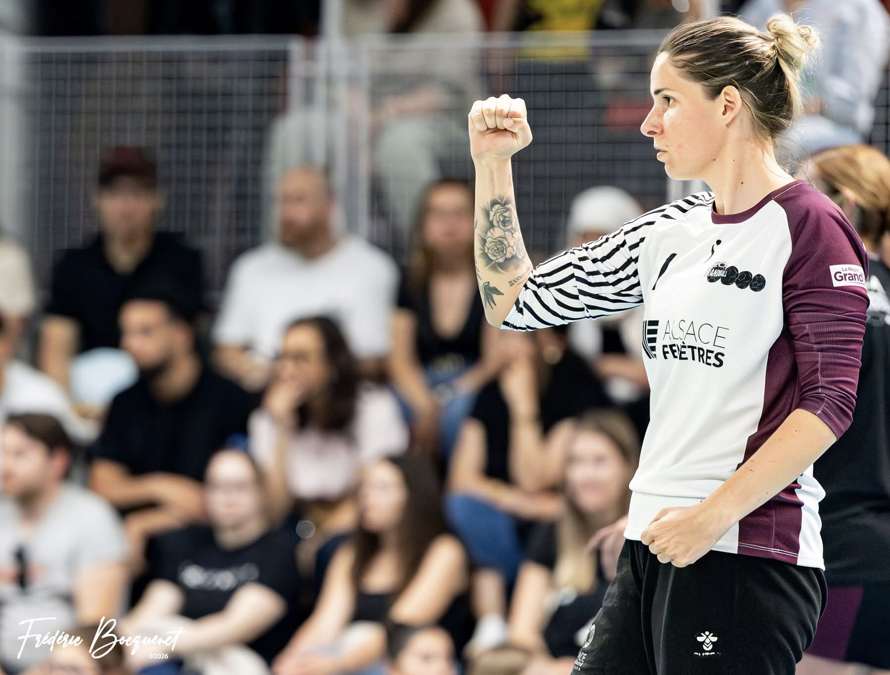 Tracy Moura Colmar Trophée Jean André handball sur handbelles.fr