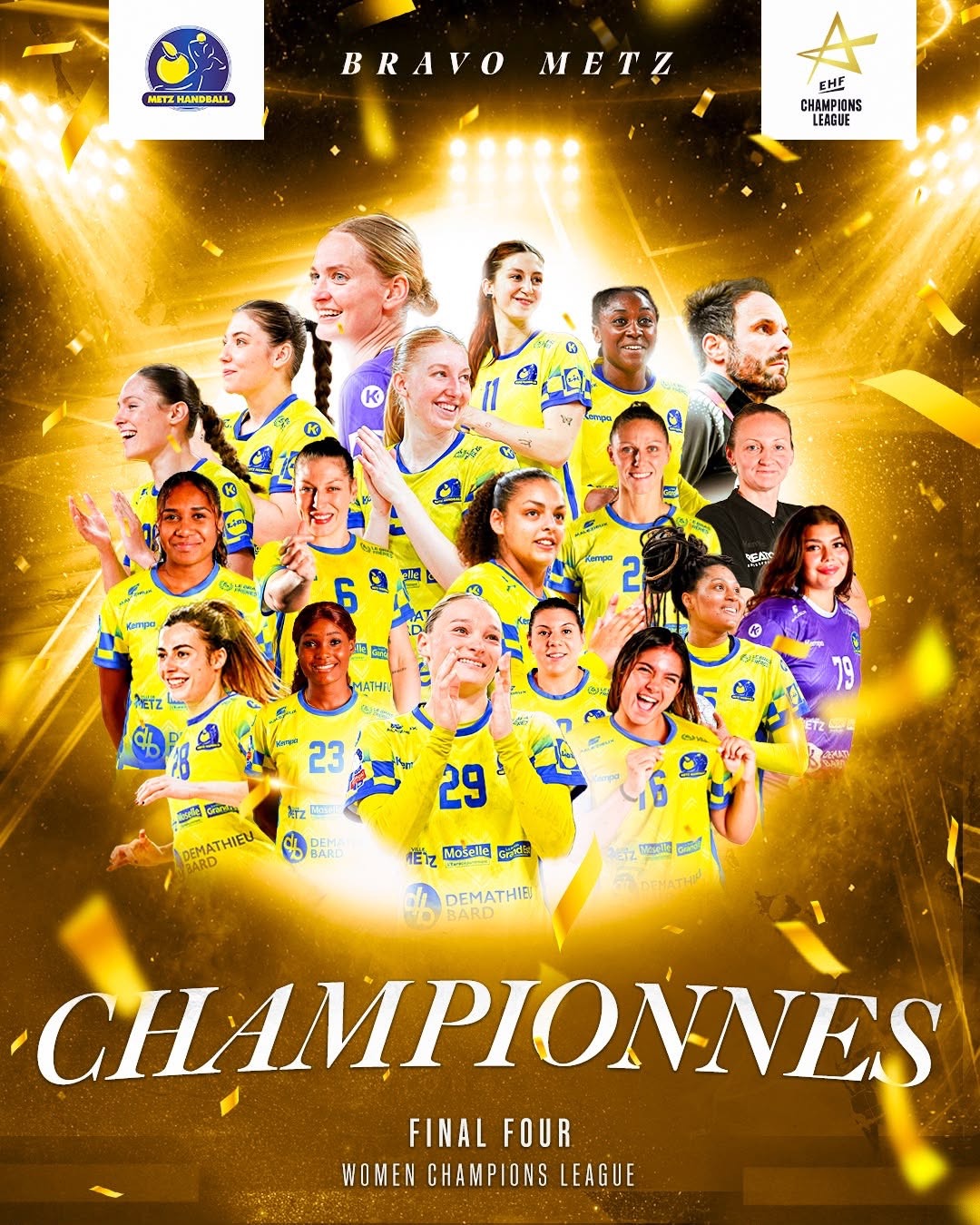 Final Four Ligue des champions handball Metz sur handbelles.fr