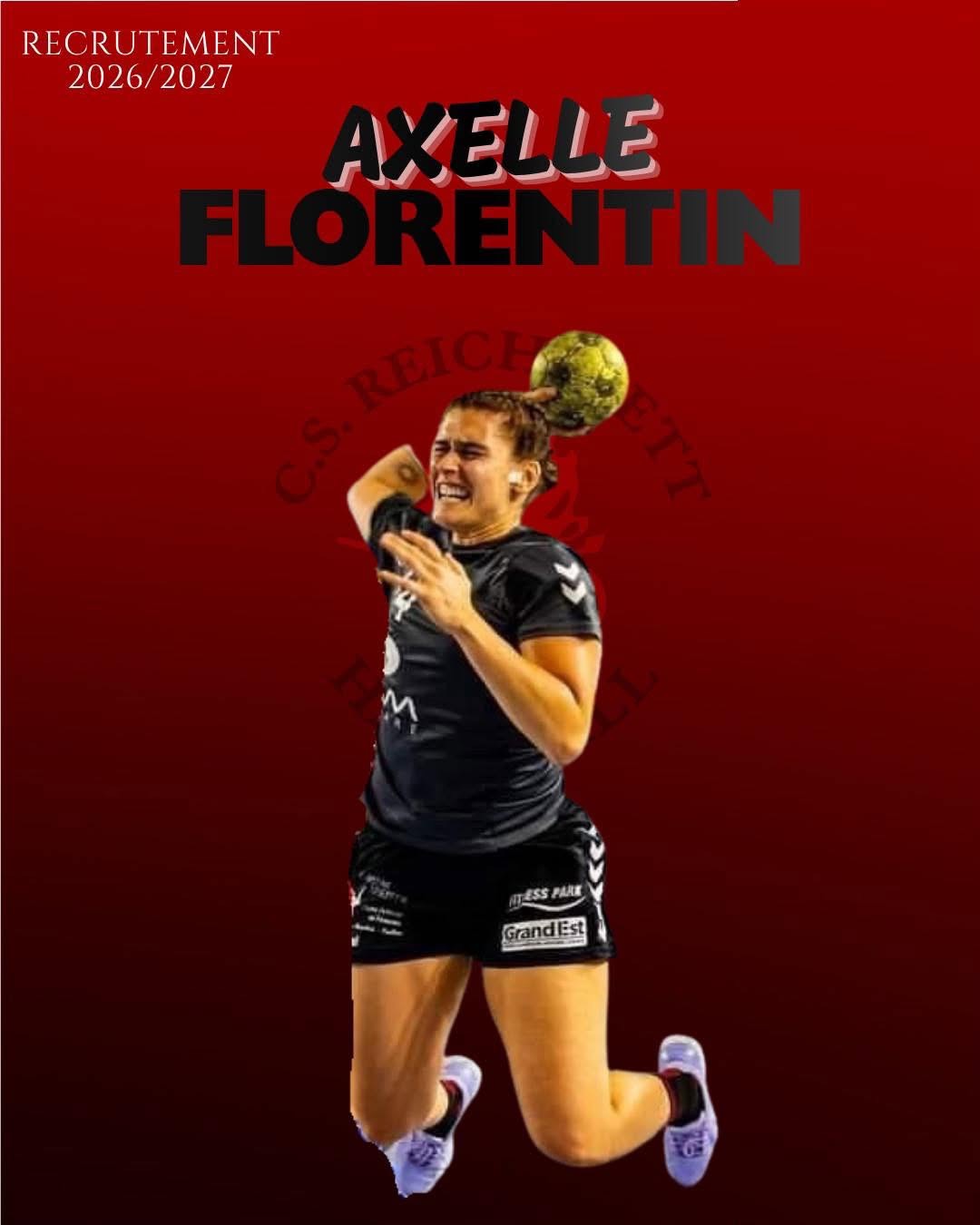 Axelle Florentin Reichstett handball sur handbelles.fr