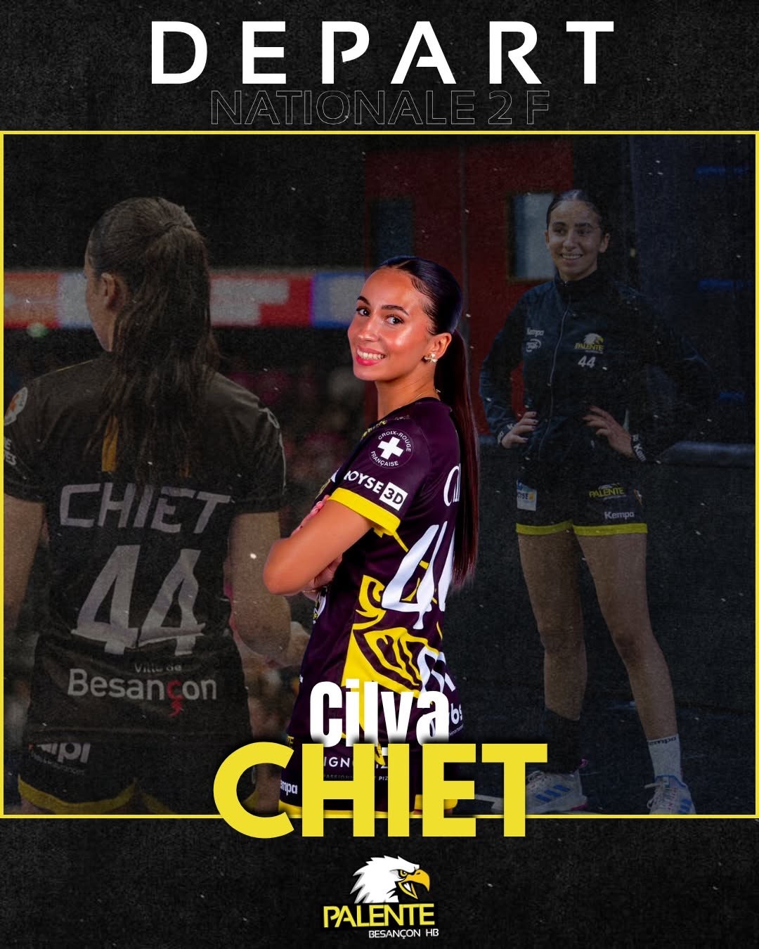 Cilya Chiet Palente Besançon handball sur handbelles.fr