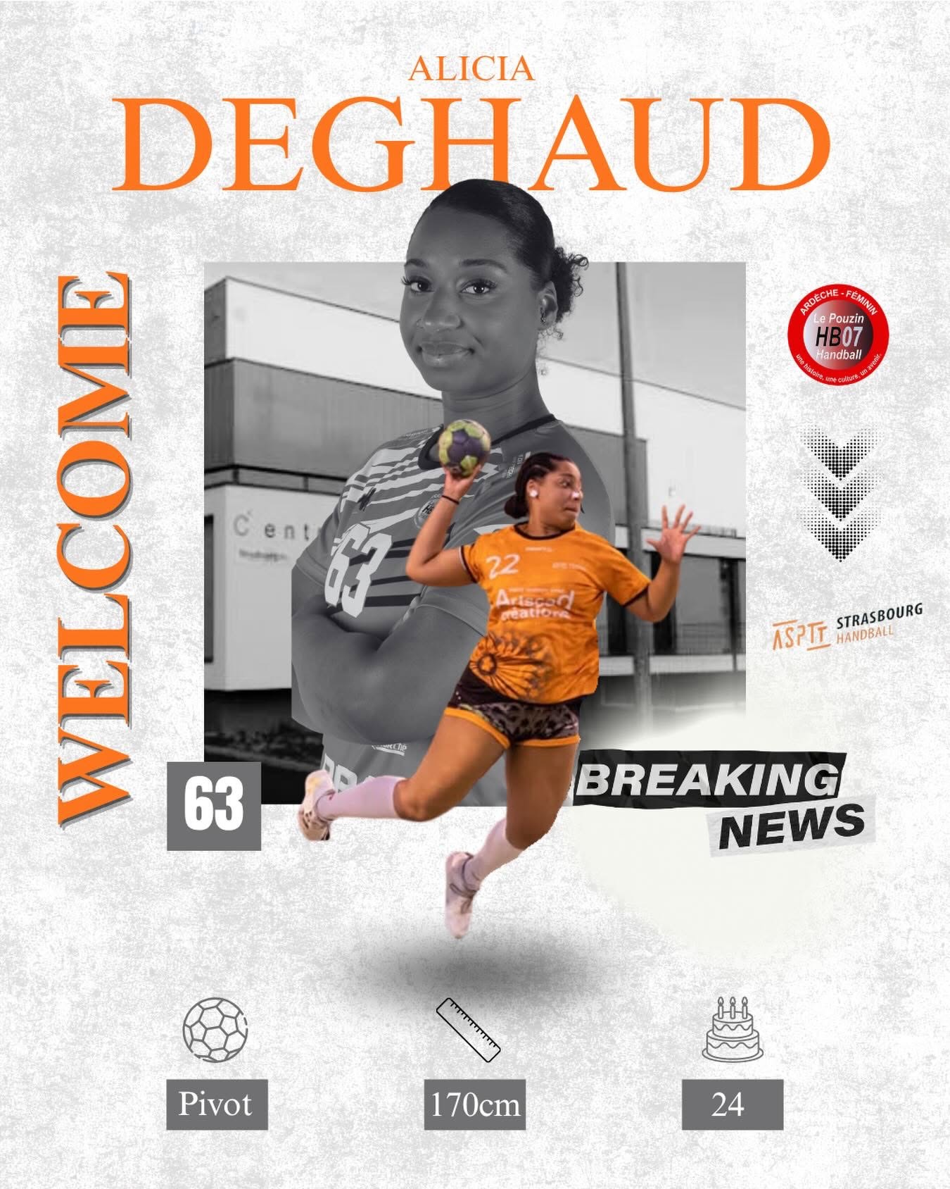 Alicia Deghaud ASPTT Strasbourg handball sur handbelles.fr