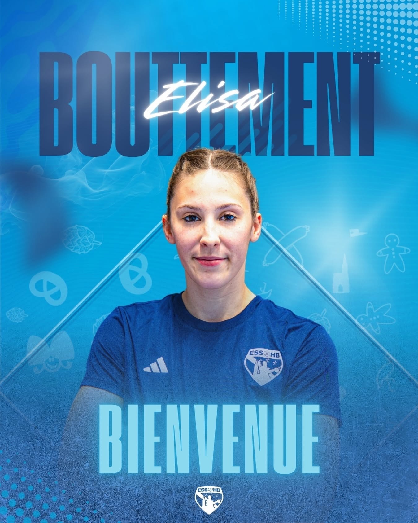 Élisa Bouttement ESSAHB handball sur handbelles.fr