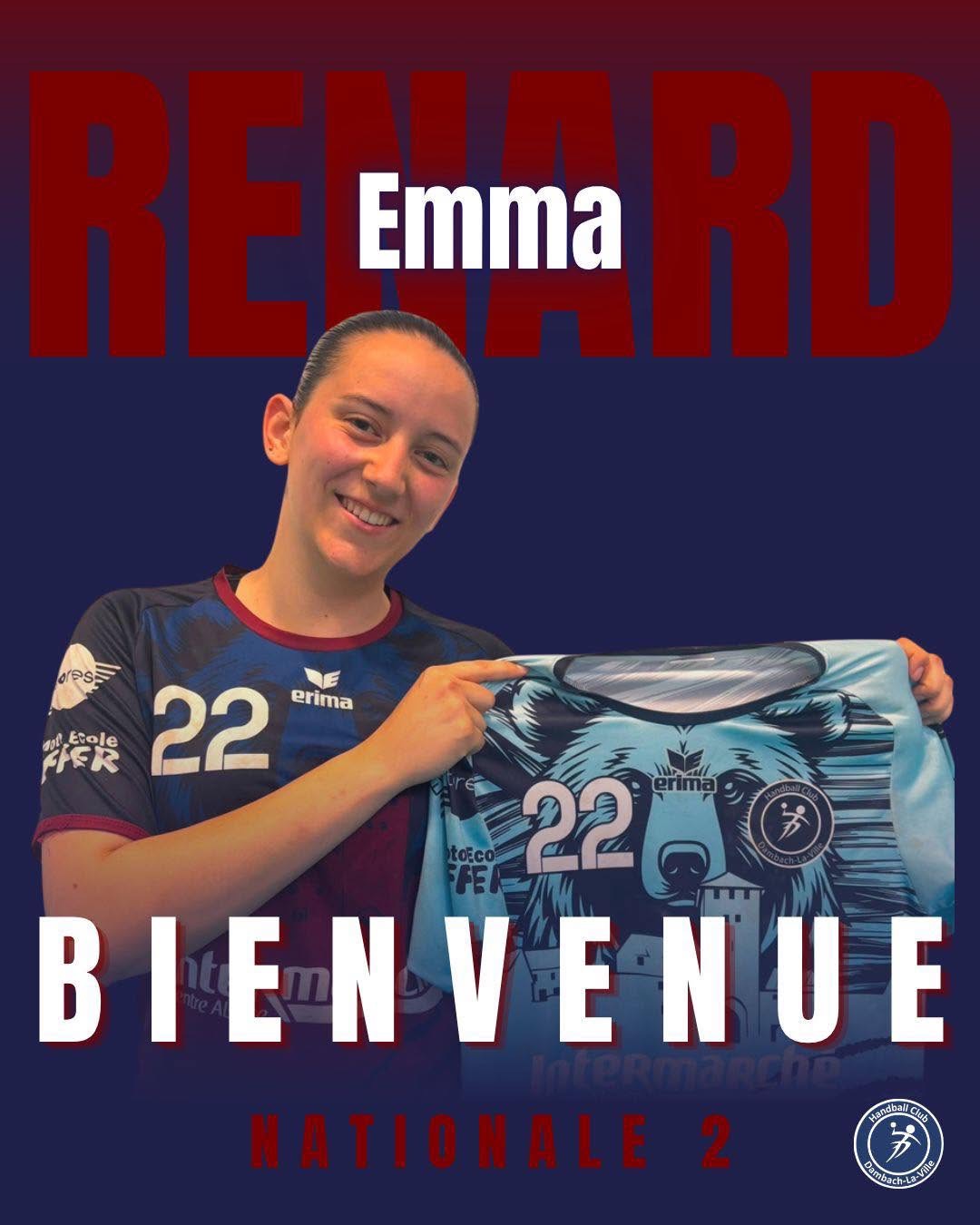 Emma Renard Dambach handball sur handbelles.fr