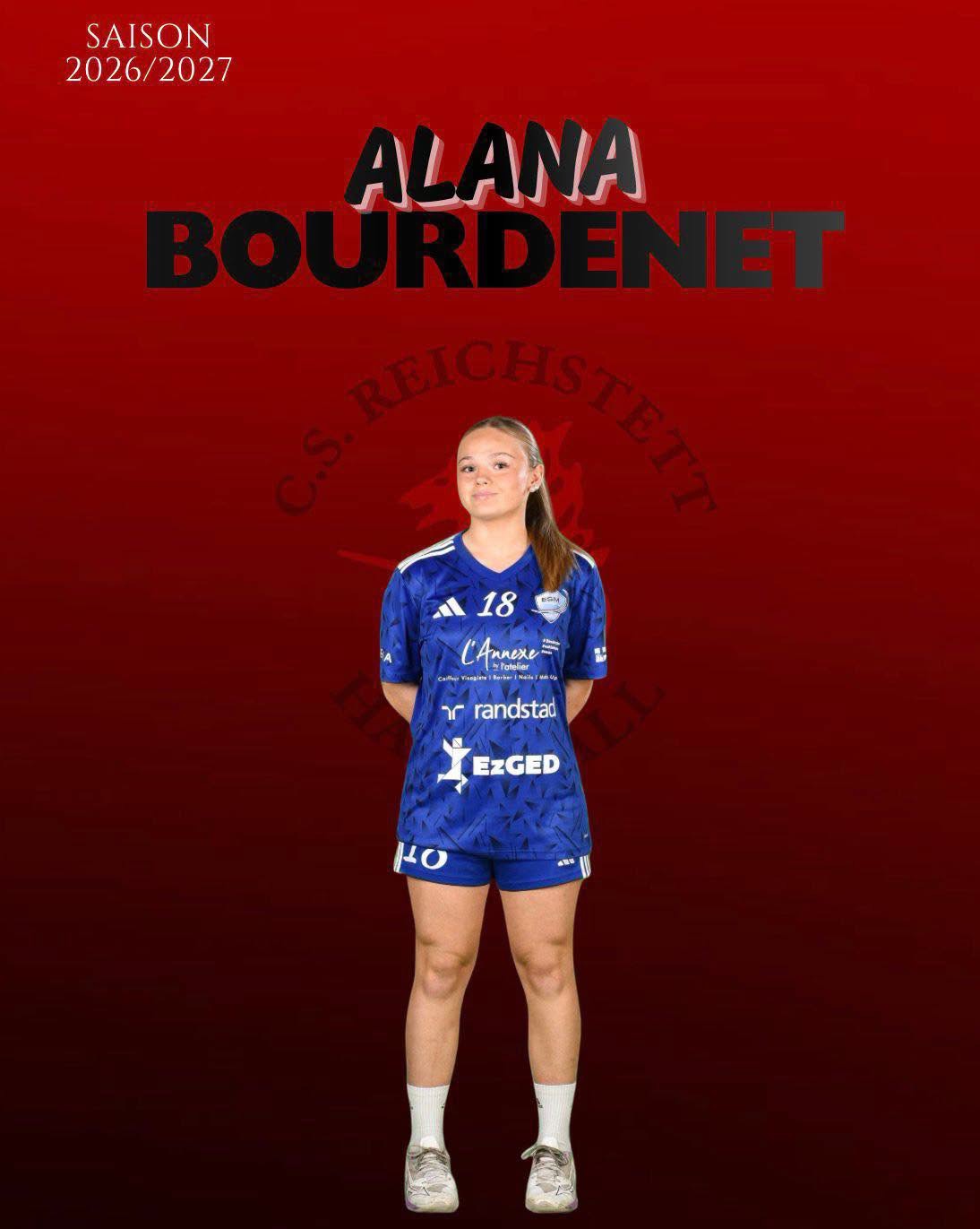 Alana Bourdenet Reichstett handball sur handbelles.fr