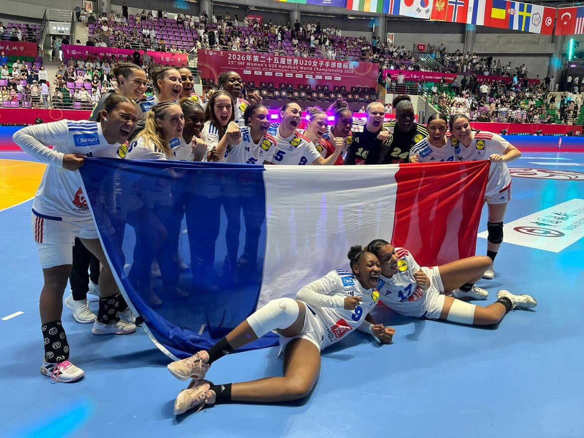 Léane Gonzalez équipe de France U20 de handball sur handbelles.fr