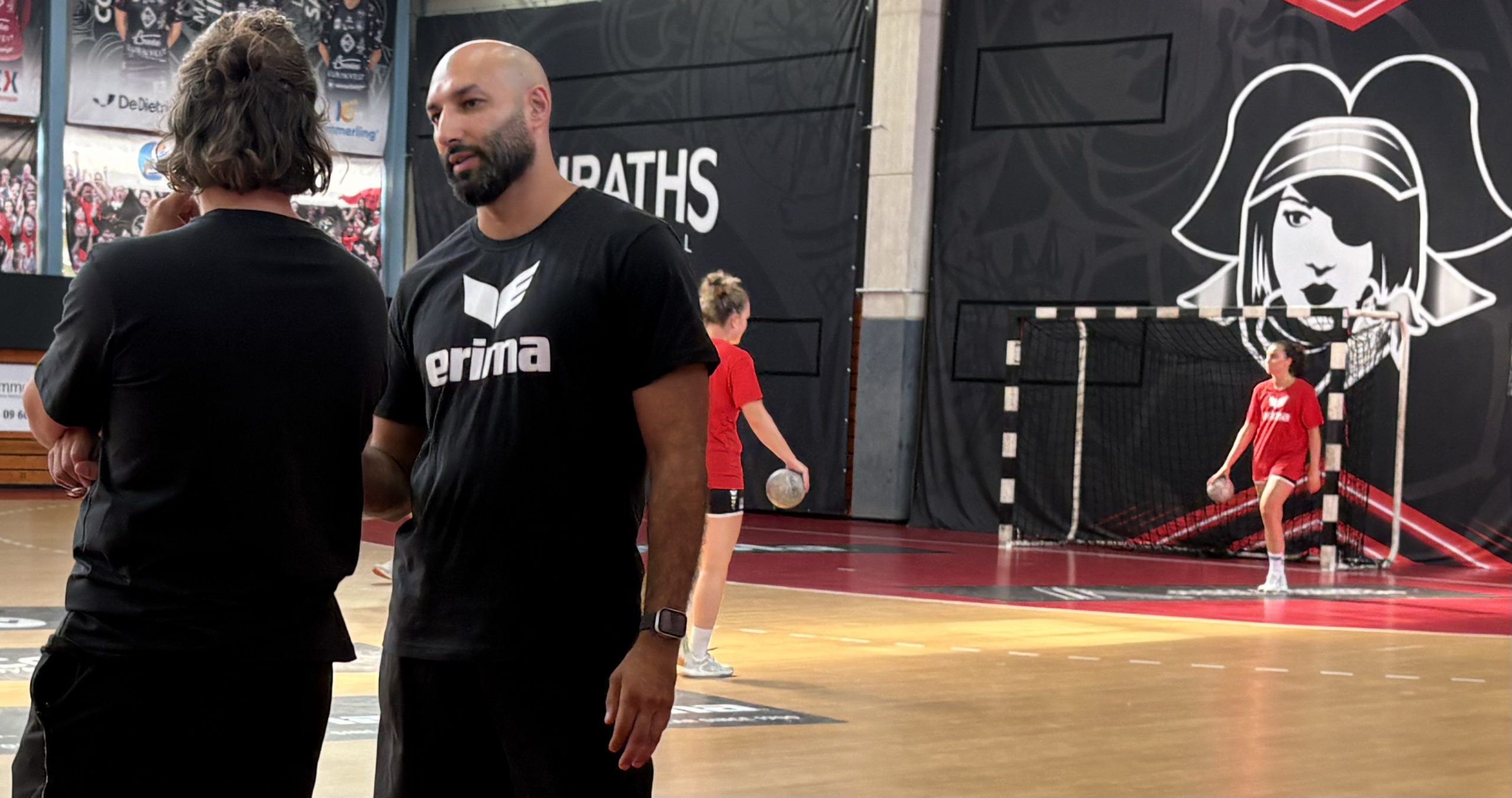Yacine Messaoudi, Louis Chaudeur Piraths Strasbourg ATH handball sur handbelles.fr