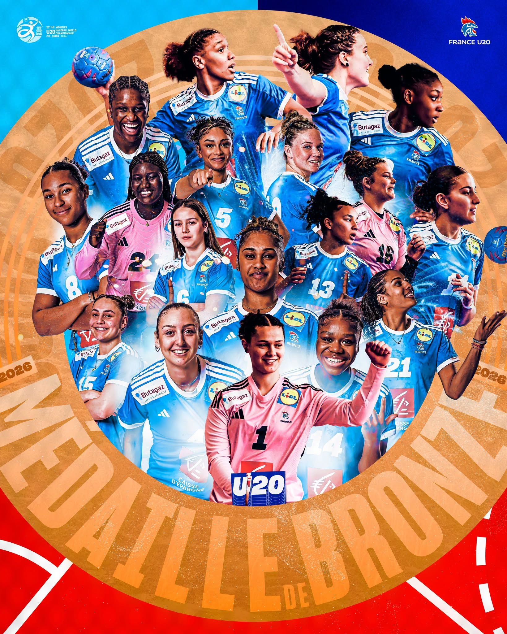 Équipe de France U20 handball sur handbelles.fr