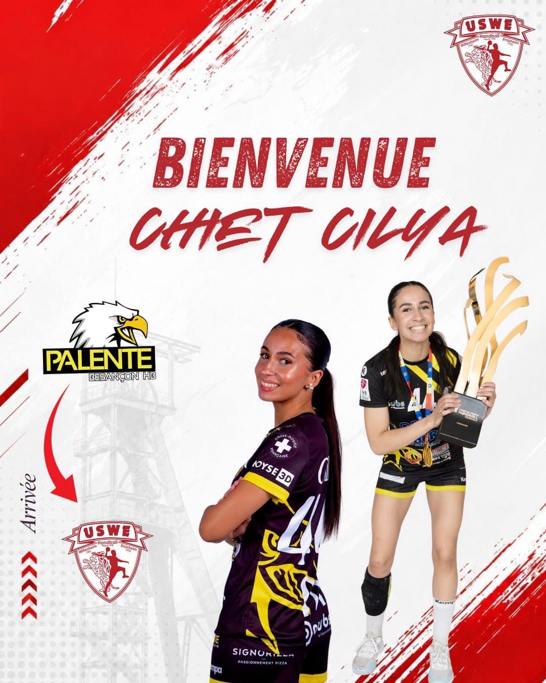 Cilya Chiet USWE handball sur handbelles.fr